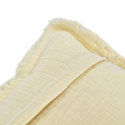 Housse de coussin \' Dorena \' 45 x 45 cm - Blanche