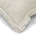 Housse de coussin \' Dorena \' 45 x 45 cm - Blanche