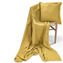 Housse de coussin \' Dorena \' 45 x 45 cm - Jaune