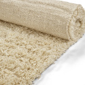 Tapis Rya \'Melilla en laine tissée à la main\' - Naturel