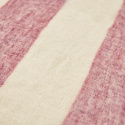 Tapis à carreaux \' Beatriz Stripe \' 130 x 170 cm - Rouge/blanc