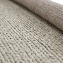 Tapis en laine tressée « Talvia » - Gris