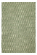 Tapis en laine \' Ovelia \' - Vert et blanc