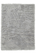 Tapis Rya \' Sohar \' - Gris clair