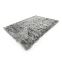 Tapis Rya \' Sohar \' - Gris clair