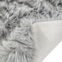Tapis Rya \' Sohar \' - Gris clair