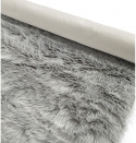 Tapis Rya \' Sohar \' - Gris clair