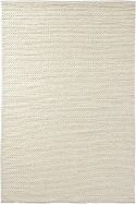 Tapis en laine \' Talvia Braided Wool \' - Blanc