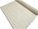 Tapis en laine \' Talvia Braided Wool \' - Blanc