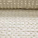 Tapis en laine \' Talvia Braided Wool \' - Blanc
