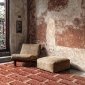 Tapis \'Leknes Laine Tissée à la Main\' - Terre Cuite