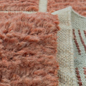 Tapis \'Leknes Laine Tissée à la Main\' - Terre Cuite