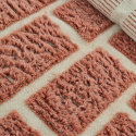 Tapis \'Leknes Laine Tissée à la Main\' - Terre Cuite