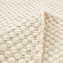 Tapis en laine \' Ovelia \' - Beige/blanc