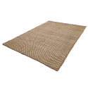 Tapis en laine \' Ovelia \' - Marron/blanc