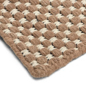 Tapis en laine \' Ovelia \' - Marron/blanc