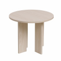 Table basse \'Créme\' Ronde 55 cm - Nature