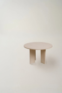 Table basse \'Créme\' Ronde 75 cm - Nature