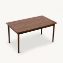 Table à manger \'Fager\' 135 cm - Noyer