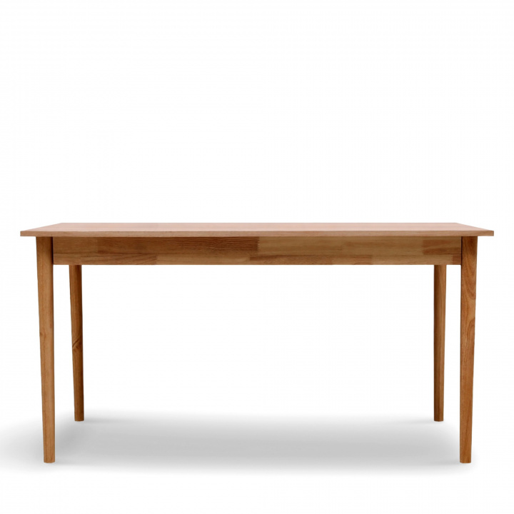 Table &agrave; manger \'Fager\' 135 cm - Pigment blanc dans le groupe Meubles / Tables / Table à manger chez Reforma (WD-18-1-whitepigmented)