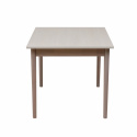 Table à manger \'Fager\' 135 cm - Pigment blanc