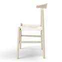 Chaise \'Alma\' - Pigment blanc