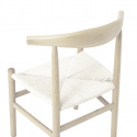 Chaise \'Alma\' - Pigment blanc