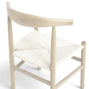 Chaise \'Alma\' - Pigment blanc