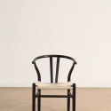 Chaise \'Alta\' - Noir/Beige