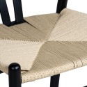 Chaise \'Alta\' - Noir/Beige