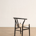 Chaise \'Alta\' - Noir/Beige