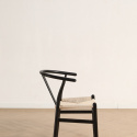 Chaise \'Alta\' - Noir/Beige