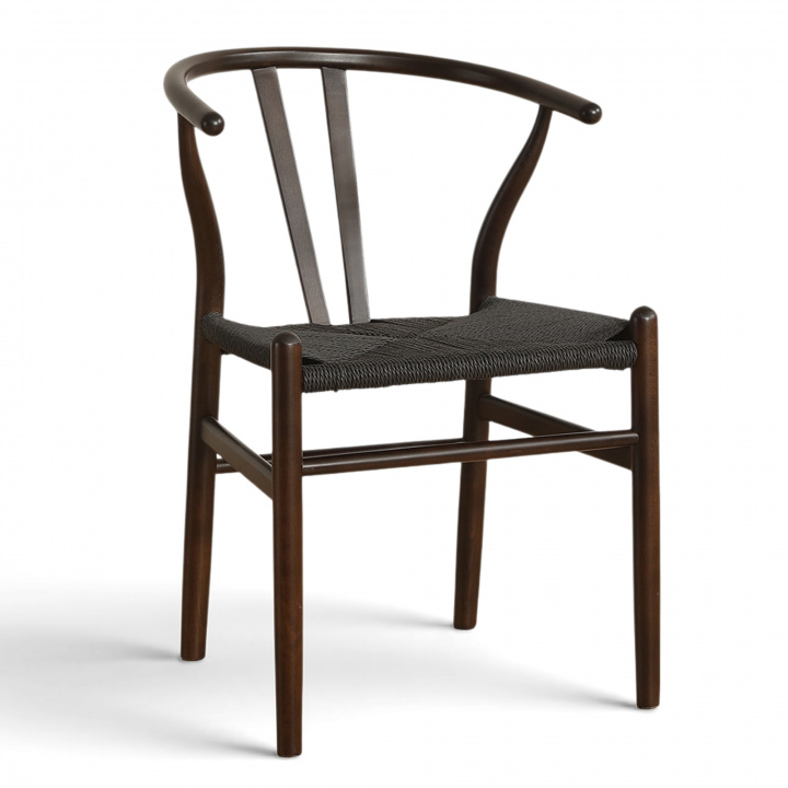 Chaise \'Alta\' - Noyer/Noir dans le groupe Meubles / Meubles d\'assise / Chaises chez Reforma (WS-8651A-Blackbrown-NEW)