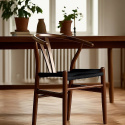 Chaise \'Alta\' - Noyer/Noir