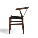 Chaise \'Alta\' - Noyer/Noir