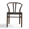 Chaise \'Alta\' - Noyer/Noir