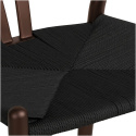 Chaise \'Alta\' - Noyer/Noir