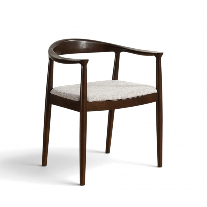 Chaise \'Ask\' - Noyer/Gris dans le groupe Meubles / Meubles d\'assise / Chaises chez Reforma (WS-8656-Walnut)