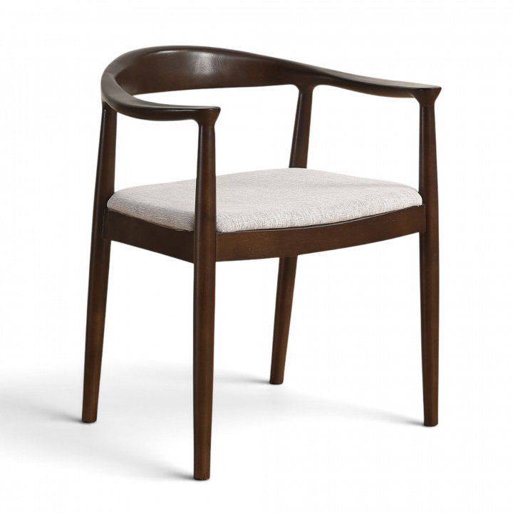 Chaise \'Ask\' - Noyer/Gris dans le groupe Meubles / Meubles d\'assise / Chaises chez Reforma (WS-8656-Walnut)