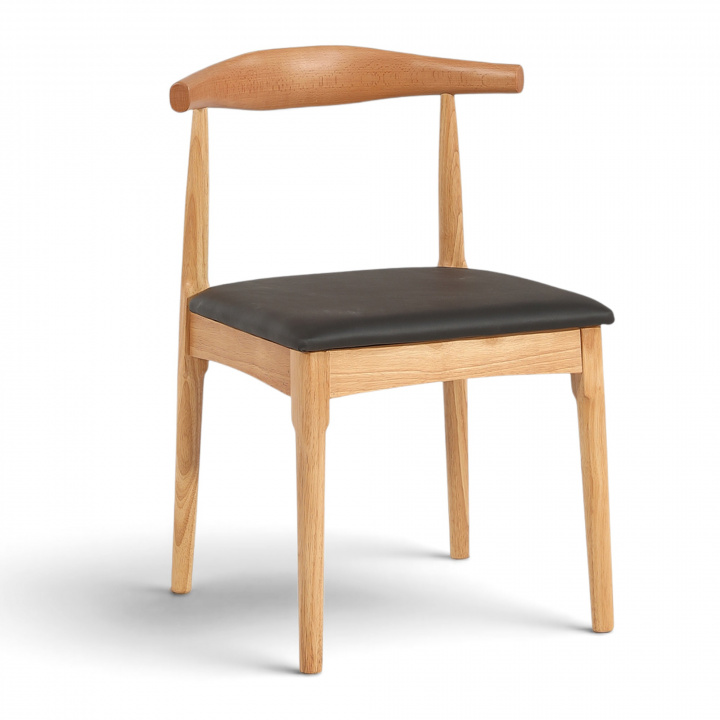 Chaise \'Fager\' - Naturel/Noir dans le groupe Meubles / Meubles d\'assise / Chaises chez Reforma (WS-8661)