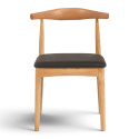 Chaise \'Fager\' - Naturel/Noir