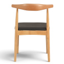 Chaise \'Fager\' - Naturel/Noir