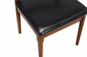 Chaise \'Fager\' - Noyer/Noir