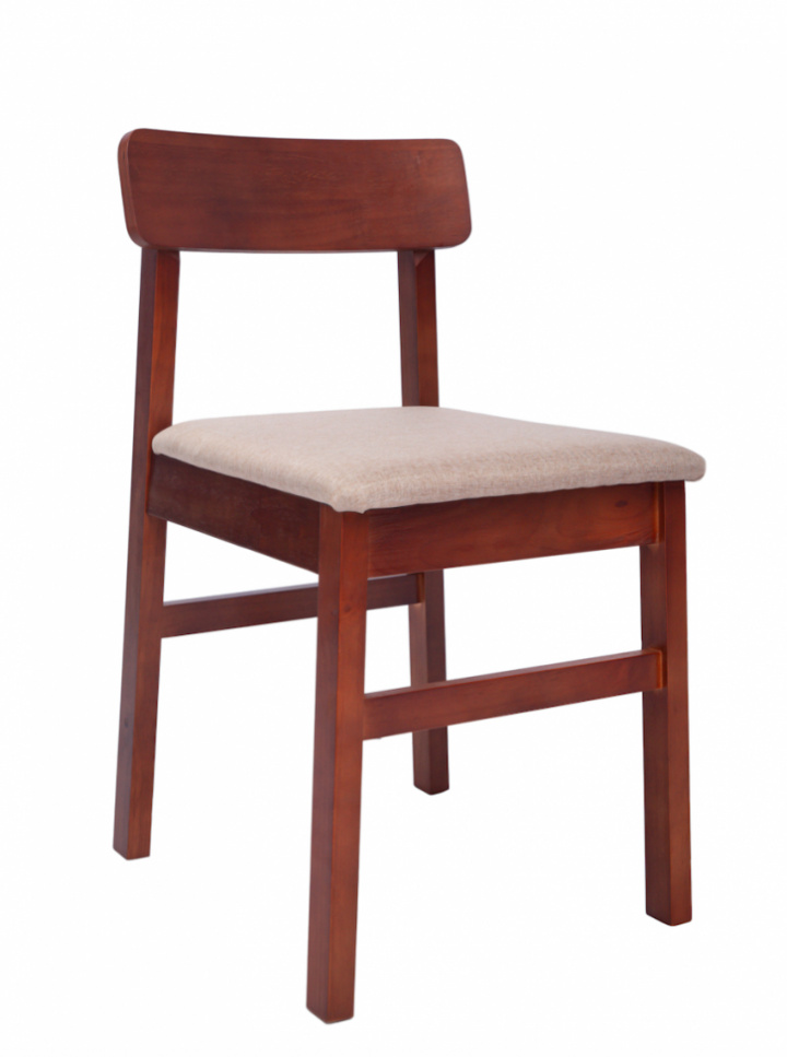 Chaise \'Ålesund\' - Noyer/Beige dans le groupe Meubles / Meubles d\'assise / Chaises chez Reforma (WS-ND004-walnut-beige)