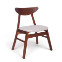 Chaise \'Asta\' - Noyer/Blanc