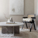 Chaise &agrave; bras \'Rotting\' - Noir