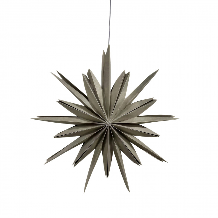 &Eacute;toile de l\'Avent \'Fiona\' 65 - Gris dans le groupe Éclairage / Lampes / Éclairage de Noël chez Reforma (WW-ADST)