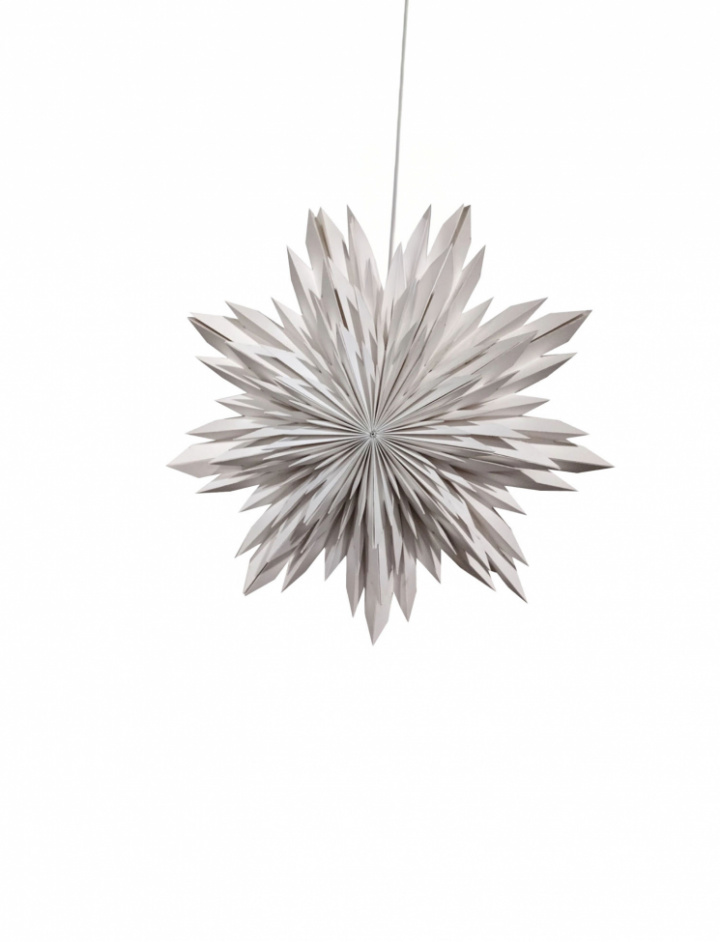 Étoile de l\'Avent \'Oslo\' 65cm - Blanc dans le groupe Éclairage / Lampes / Éclairage de Noël chez Reforma (WW-advent-star-white-2)
