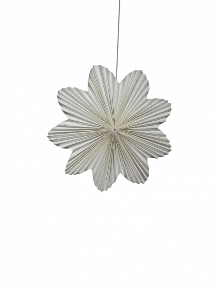 Étoile de l\'Avent \'Daisy\' 60cm - Blanc dans le groupe Éclairage / Lampes / Éclairage de Noël chez Reforma (WW-advent-star-white)