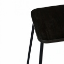 Tabouret \'Bor&aring;s\' - Brun/Noir